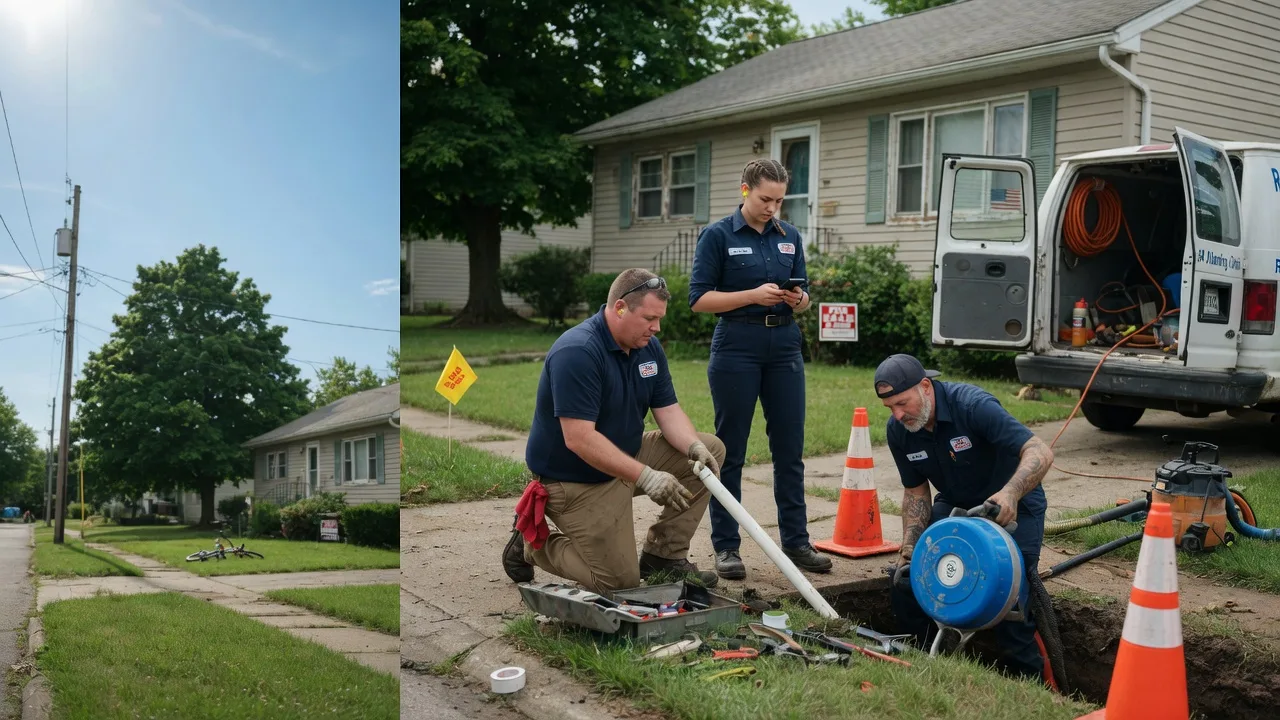 Sewer Line Repair in Lejunior, KY near me